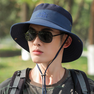 Spring And Summer Hat Outdoor Mountaineering Sun Hat Folding - Phosgene