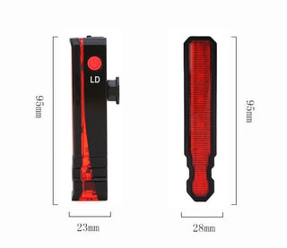 Cycling bicycle light tail light laser tail light - Phosgene