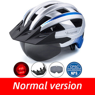 Driving helmet LED USB rechargeable bicycle helmet - Phosgene