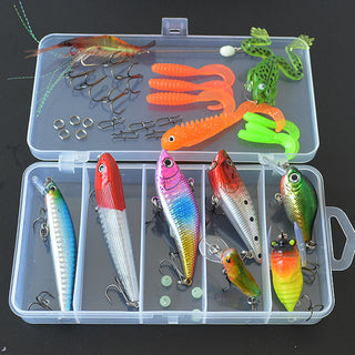 Wholesale Lure Bait Fake Bait Bait Full Swimming Bait Lure Lure Lure Night Light Fish Gear Suit - Phosgene