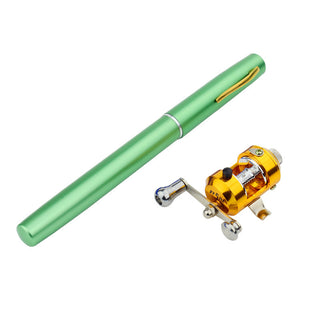 1 meters foreign trade Mini fishing rod, cross border Amazon WISH portable pen fishing rod Fishing Rod A Phosgene