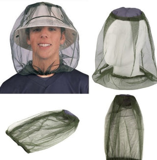 Outdoor Fishing Night Fishing Anti - Insect Anti - Mosquito Hat Net Fishing Sunscreen Hat Mask For Men And Women. - Phosgene