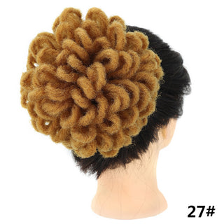 African Wig Bun Hair Bag Drawstring Dreadlocks Afro Hair Bag - Phosgene