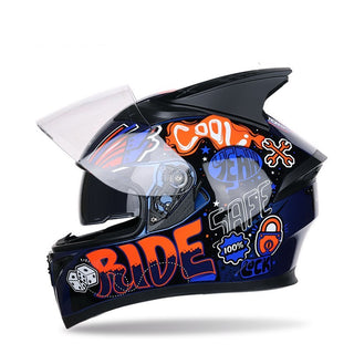 Four seasons corner motorcycle racing helmet - Phosgene