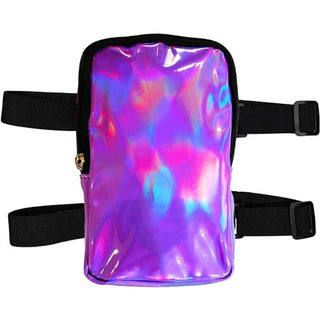 New Holographic Thigh Bag Leg Thinning Band Outdoor Adjustable - Phosgene