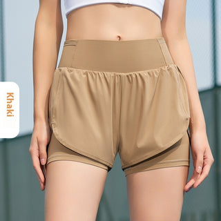 Loose Casual High Waist Slimming Sports Shorts - Phosgene