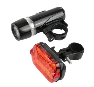 Bicycle Light LED Safety Warning Light Mountain Bike Riding Equipment Bicycle Light Set Bicycle Tail Light - Phosgene