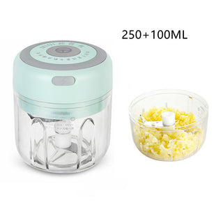 Mini Electric Garlic Chopper USB Charging Ginger Masher Machine Sturdy Durable Chili Vegetable Crusher Kitchen Tool Phosgene