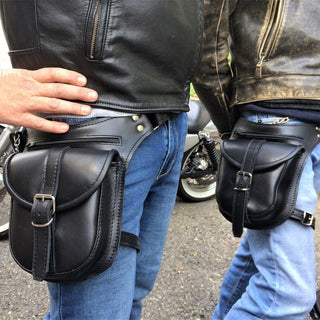 European And American Motorcycle Waist Bag Outdoor Motorcycle Mobile Phone - Phosgene