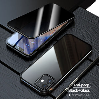 Magnetic Privacy Glass Case Anti-Spy 360 Protective - Phosgene