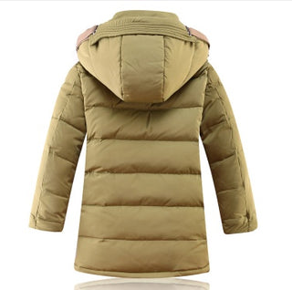 -30 Degree Children's Winter Jackets Duck Down Padded Children Clothing Big Boys Warm Winter Down Coat Thickening Outerwear - Phosgene