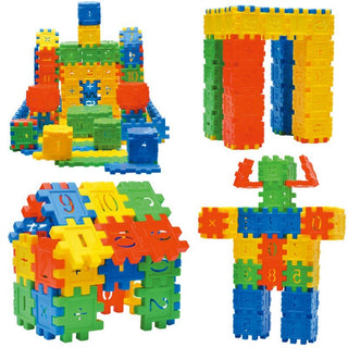 110pcs Set DIY Lepin Building Blocks Baby Boys And Girls 3D Blocks Funny Educational Mosaic Toys For Children Kids Block Toys - Phosgene