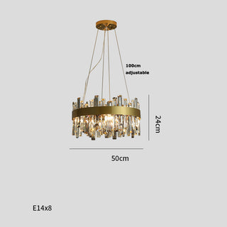 Crystal Chandelier Living Room Lights Simple - Phosgene