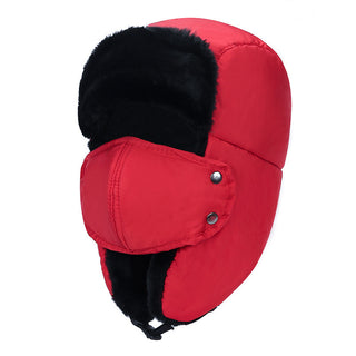 Cold-proof Thickened Plus Velvet Lei Feng Hat - Phosgene