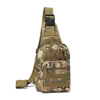 Oxford Cloth Cycling Bag Camouflage Outdoor Sports Small Chest Pannier Bag - Phosgene