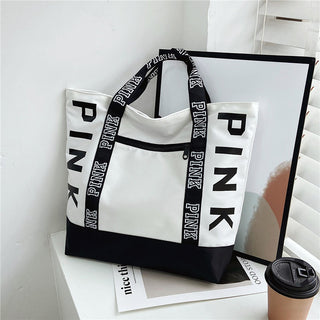 Casual Fashion Simple Large Capacity Handbag - Phosgene