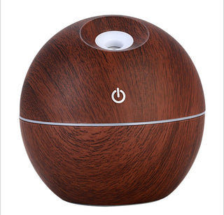 USB Aroma Essential Oil Ultrasonic Cold Steam Diffuser Air Humidifier Purifier 7 Color Change LED Night Light for Home Office - Phosgene