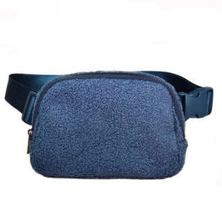 Plus Velvet Fanny Pack Sports Chest Crossbody Bag Outdoor Men's And Women's - Phosgene