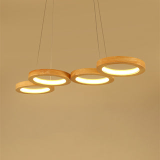 Simplicity Solid Wood Dining Pendant Circle - Phosgene