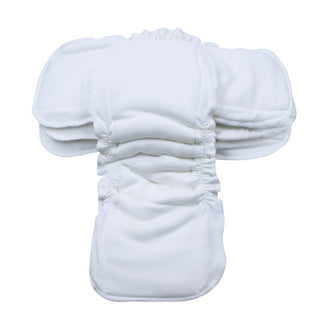 Folds To Prevent Side Leakage, Washable And Reusable Diapers - Phosgene