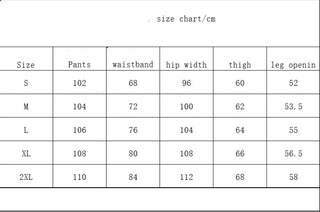 Cargo Jeans Men's Retro Casual Wide-leg Drawstring Trousers Phosgene