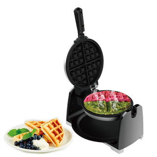 Household Round Rotating Waffle Machine Phosgene