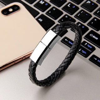 New Bracelet Charger USB Charging Cable Data Charging Cord For IPhone14 13 Max USB C Cable For Phone Micro Cable - Phosgene