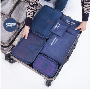 Durable Waterproof Nylon Packing Cube Travel Organizer Bag - Phosgene