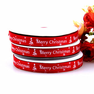 Christmas ribbon 1CM threaded ribbon small roll - Phosgene