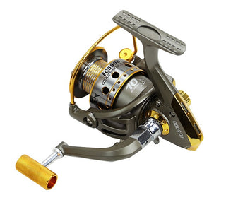 10-axis metal head reel fishing reel metal handle fishing tackle Phosgene