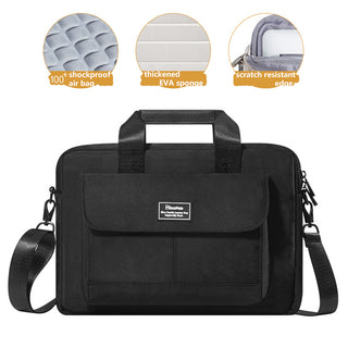 Simple And Creative Solid Color Laptop Bag - Phosgene