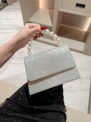 Women's Rhinestone Banquet With Evening Dress Small Bag - Phosgene