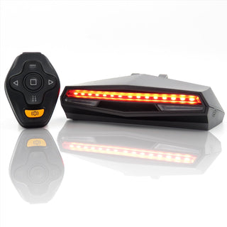 Bicycle remote control tail light - Phosgene