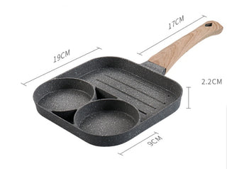 Four Hole Omelette Pan, Non-stick Pan - Phosgene