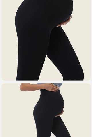 Tight Bottoming Yoga Clothes Belly Support High Elastic Hip Lifting Outer Wear Pregnant Phosgene