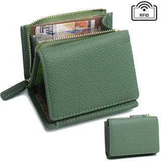 Fashion Lady Multiple Card Slots Mini Purse Phosgene