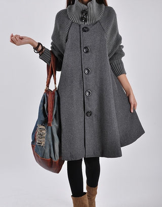 Fashion Mid-length Trench Coat For Women - Phosgene