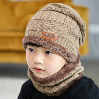 Warm knitted hat children's cap - Phosgene