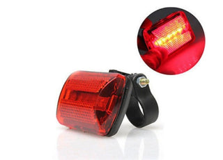 Bicycle Tail Light (5LED+2Laser) - Phosgene