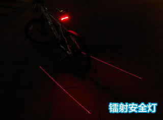 Brake light safety warning laser light bicycle tail light - Phosgene