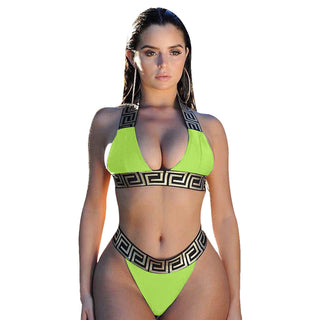 Printed Bikini Two Piece One Piece Dropshipping - Phosgene