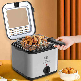 Visual Multifunctional Electric Air Fryer Skewer French Fries Machine Phosgene