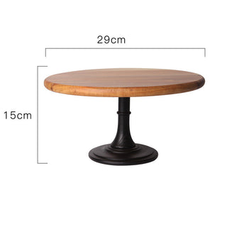 Solid wood tray dessert cake stand - Phosgene