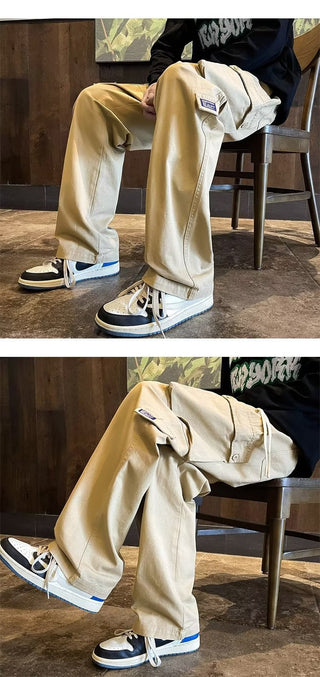 Men's Thin Multi-pocket Casual Pants Phosgene