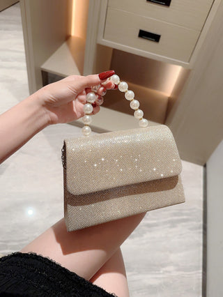 Women's Rhinestone Banquet With Evening Dress Small Bag - Phosgene