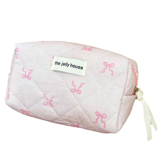 Ribbon Bow Makeup Bag For Students Korean Edition - Phosgene