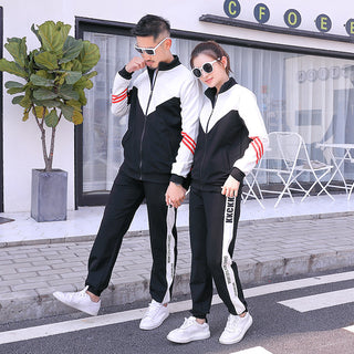 Parent-child Sportswear Mother-daughter Father-son Suit School Uniform - Phosgene