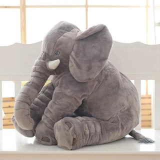 Soft Comfort Elephant Plush Toy  Accompany Sleeping Baby Sleep Child Pillow Leather Shell - Phosgene