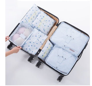 Durable Waterproof Nylon Packing Cube Travel Organizer Bag - Phosgene