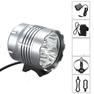 LED Mountain Bike Headlight 5T6 Bicycle Light - Phosgene